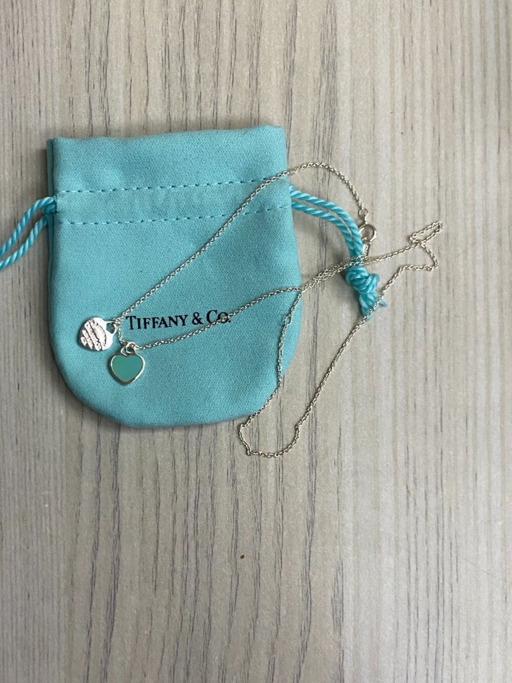 Tiffany & Co. Double Heart Necklace